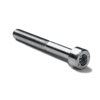 123-3D Galvanised metal cylinder head hex screw, M8 x 20mm (25-pack)  DBM00202