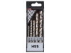HSS drill set (5-pack) DGS00035 - 1