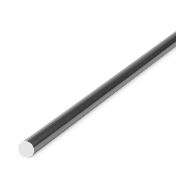 123-3D Hard anodized aluminum precision shaft, 8mm x 500mm  DAR00849 - 1