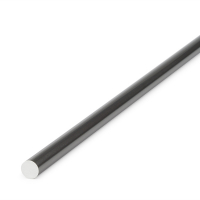 123-3D Hard anodized aluminum precision shaft, 8mm x 500mm  DAR00849