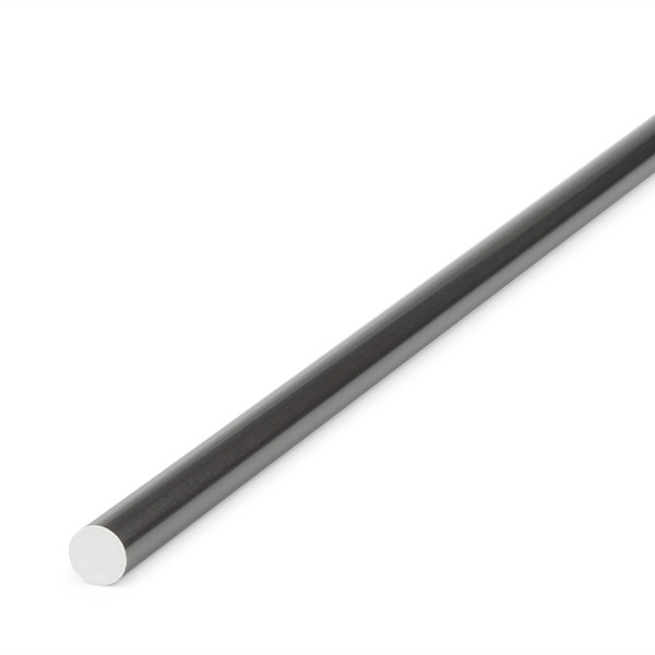 123-3D Hard anodized aluminum precision shaft, 8mm x 900mm  DAR00850 - 1