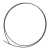 Heat shrink tube black, 1m DKA00013 - 1