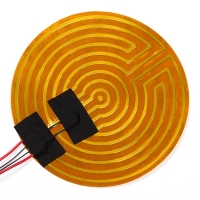 123-3D Kapton 12V round heating mat, 22cm  DHB00027