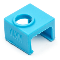 123-3D Light blue silicone sock for MK10 hotend  DAR00088