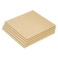 123-3D MDF plates, 300mm x 300mm x 3mm (5-pack)  DAR00719