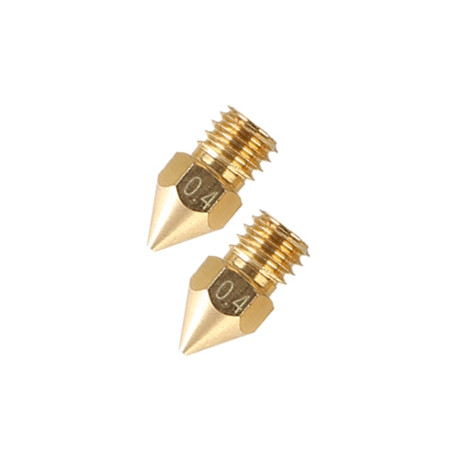123-3D MK8 brass nozzles, 0.40mm (2-pack)(123-3D version)  DMK00034 - 1