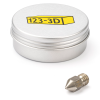 123-3D MK8 hardened steel nozzle, 1.75mm x 0.4mm