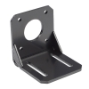 Metal mounting bracket for NEMA17 stepper motor, 90° L-bracket