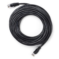 123-3D Network cable Cat5e U/UTP black, 10m K010604099 DDK00132