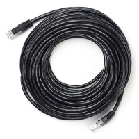 123-3D Network cable Cat5e U/UTP black, 15m K010604100 DDK00133