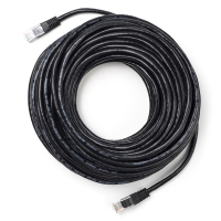 123-3D Network cable Cat5e U/UTP black, 25m K010604102 DDK00135