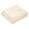 Poplar wood plates, 300mm x 300mm x 4mm (5-pack) DAR00723 - 1