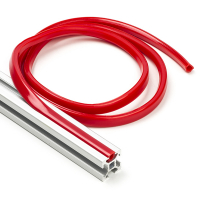 123-3D Red slot cover 6mm for 2020 profile (1 metre)  DFC00127