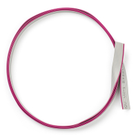 123-3D Ribbon cable 8 conductors grey, 100cm  DDK00102