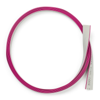 123-3D Ribbon cable 8 conductors grey, 200cm  DDK00104