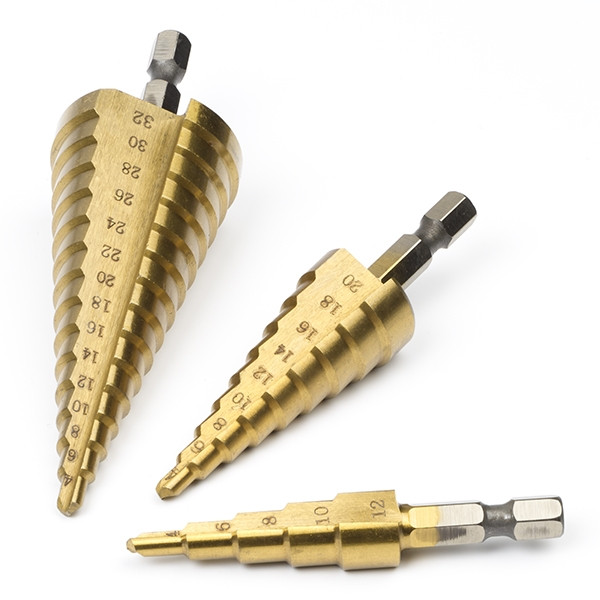 123-3D Step drill set 12mm/20mm/32mm (3-pack)  DGS00051 - 1