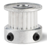 123-3D T2.5 aluminium pulley  DME00008