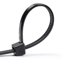 123-3D Tyraps black cable ties, 250mm x 4.8mm (100-pack)  DKA00010
