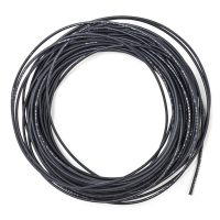 123-3D Wire black 0.81mm² max 5A, 10m  DDK00139