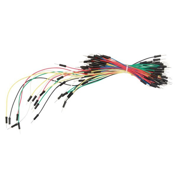 123-3D Wire jumpers 1 pin male to male (65-pack) WJW009 WJW009N DDK00021 - 1