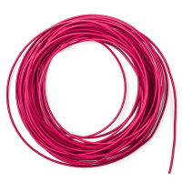 123-3D Wire red 0.81mm² max 5A, 10m  DDK00142