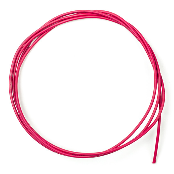 123-3D Wire red 0.81mm² max 5A, 1m  DDK00147 - 1
