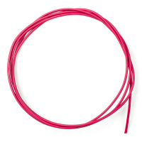 123-3D Wire red 0.81mm² max 5A, 1m  DDK00147
