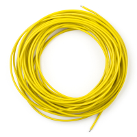 123-3D Wire yellow 0.81mm² max 5A, 10m  DDK00145