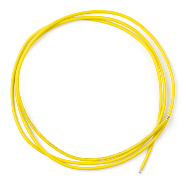 123-3D Wire yellow 0.81mm² max 5A, 1m  DDK00148 - 1