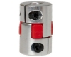 XB D20L30 semi-flexible motor coupling, 8mm x 8mm DMO00034 - 1