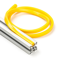 123-3D Yellow slot cover 8mm for 3030 profile (1 metre)  DFC00150