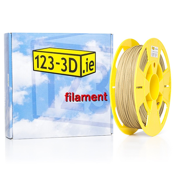 123-3D birch wood PLA filament 1.75mm, 0.5kg  DFP08007 - 1