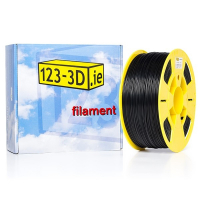 123-3D black ABS Pro filament 1.75mm, 1kg DFA02047c DFA11032