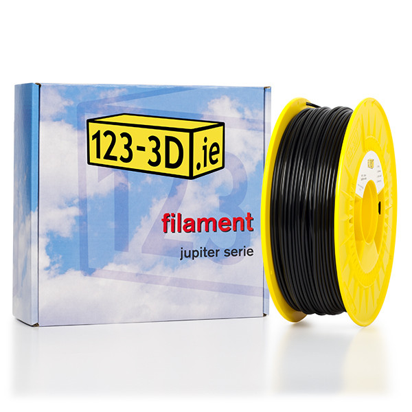 123-3D black PETG filament 2.85mm, 1kg DFP01125 - 1