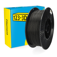 123-3D black PLA filament 1.75mm, 3kg DHM00180