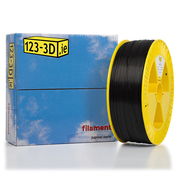 123-3D black PLA filament 1.75mm, 3kg  DFP01092 - 1