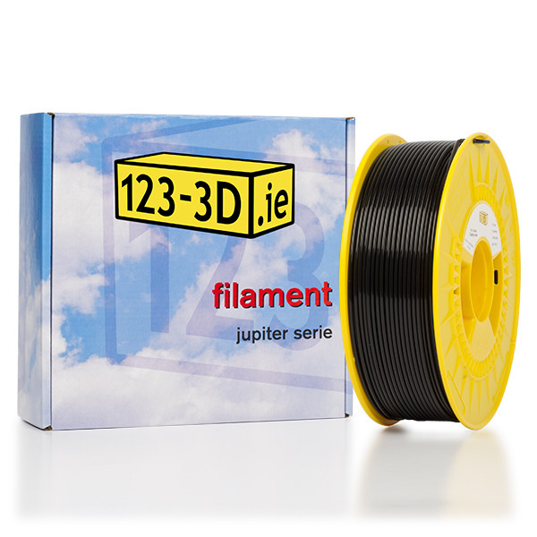 123-3D black PLA filament 2.85mm, 1.1kg  DFP01093 - 1