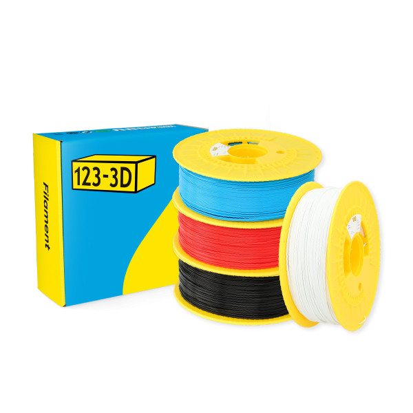 123-3D bloody halloween PLA filament bundle 1.75mm, 1kg (4-pack) DHM10052 123-3D bloody halloween PLA filament bundle 1.75mm, 1kg (4-pack) DHM10052 - 1