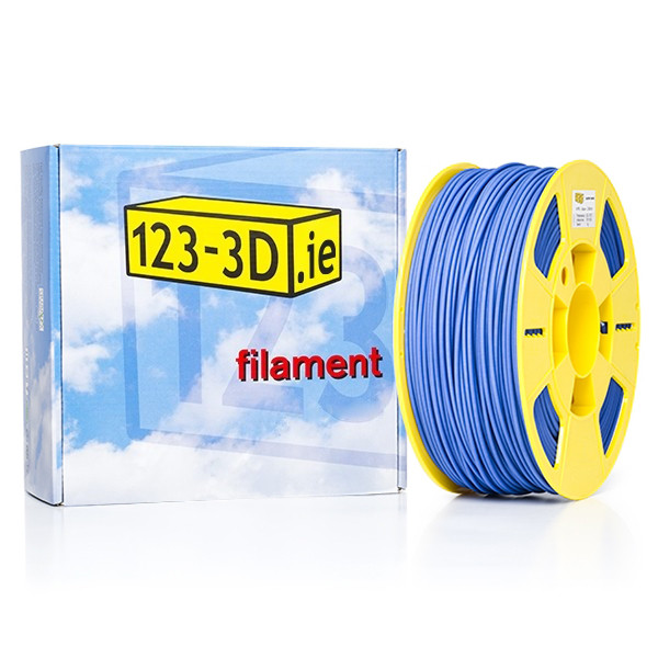 123-3D blue HIPS filament 2.85mm, 1kg  DFH11009 - 1