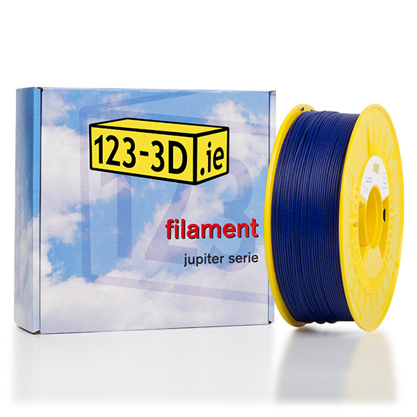 123-3D blue PLA glitter filament 1.75mm, 1.1kg  DFP01128 - 1