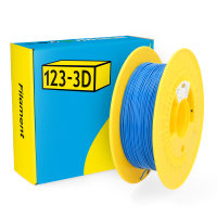 123-3D blue TPU 98A filament 1.75mm, 0.5kg DHM00169