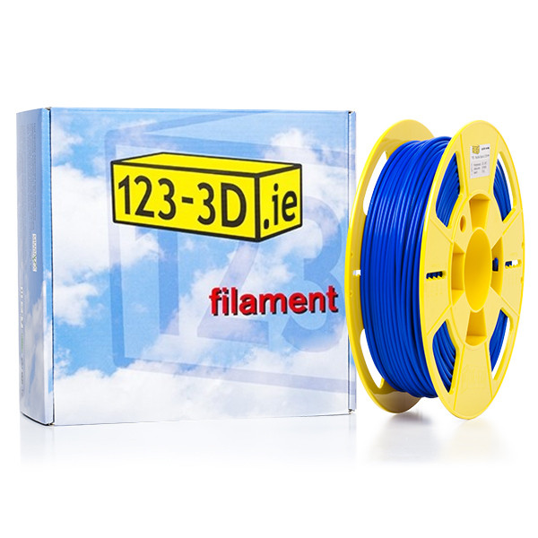 123-3D blue flexible TPE filament 2.85mm, 0.5kg  DFF08009 - 1