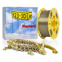 123-3D chameleon gold-silver PLA filament 1.75mm, 1kg  DFP11069