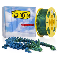 123-3D chameleon green-blue PLA filament 2.85mm, 1kg  DFP11072