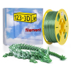 123-3D chameleon green-white PLA filament 1.75mm, 1kg