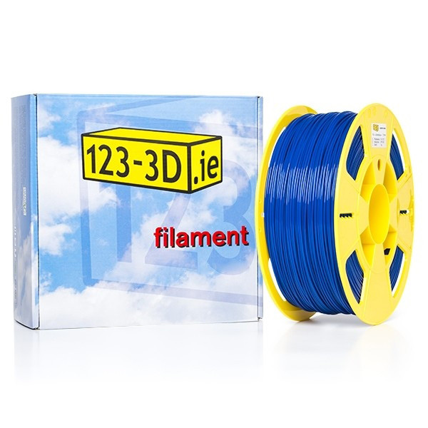123-3D dark blue ABS Pro filament 1.75mm, 1kg  DFA11034 - 1