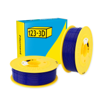 123-3D dark blue PLA filament 1.75mm, 1kg (2-pack)  DHM10003