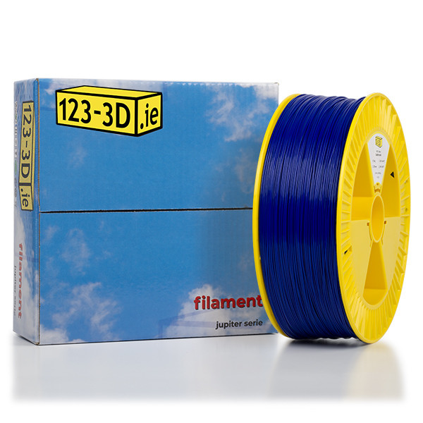 123-3D dark blue PLA filament 1.75mm, 3kg  DFP01033 - 1
