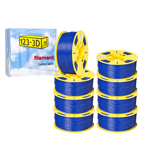 123-3D dark blue PLA filament bundle 1.75mm, 1kg  DFE00040 - 1