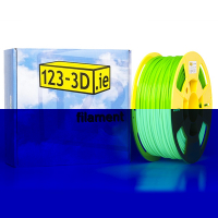 123-3D fluorescent green PLA filament 2.85mm, 1kg DFP02037c DFP11052